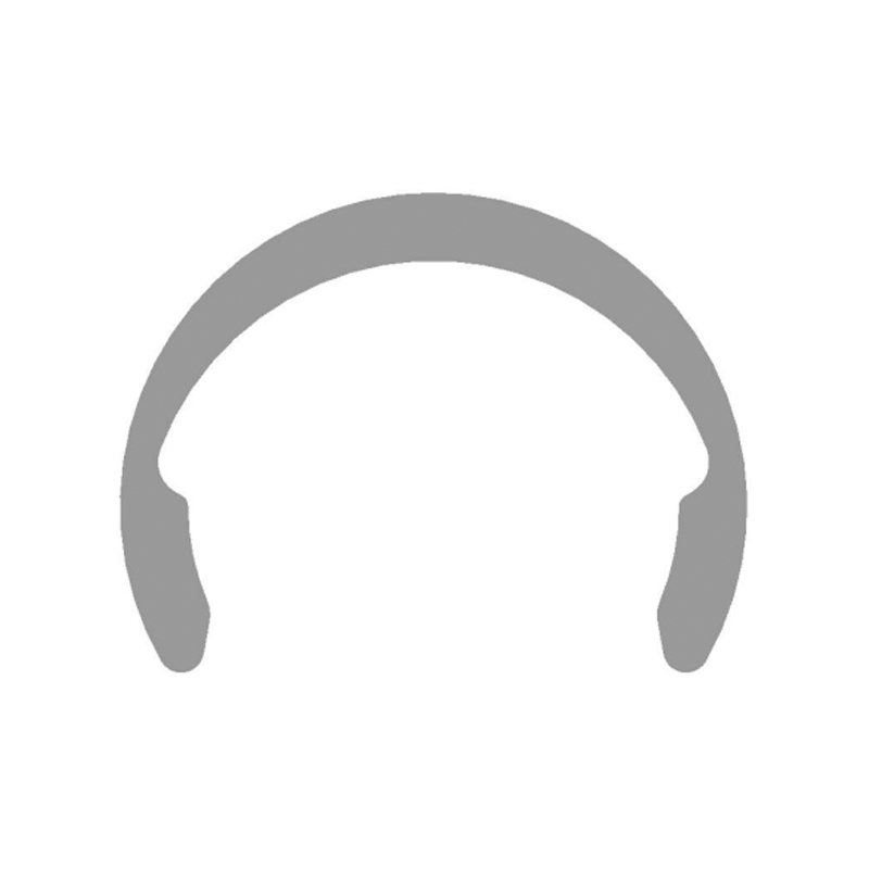 Şaft Uygulamaları için Crescent E-Clip-M1800
